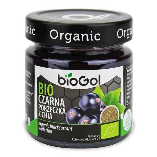 Mus Czarna Porzeczka z Chia BIO (2 szt x 200 g)