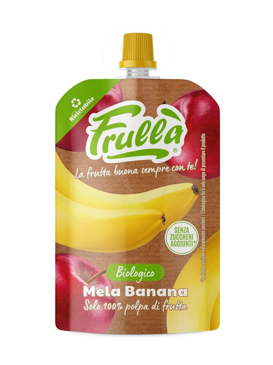 Mus Jabłko - Banan Bez Dodatku Cukrów BIO (6 szt x 100 g)