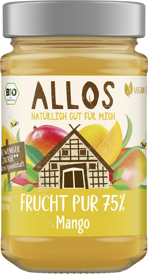 Mus z Mango (75 % Owoców) BIO (2 szt x 250 g)