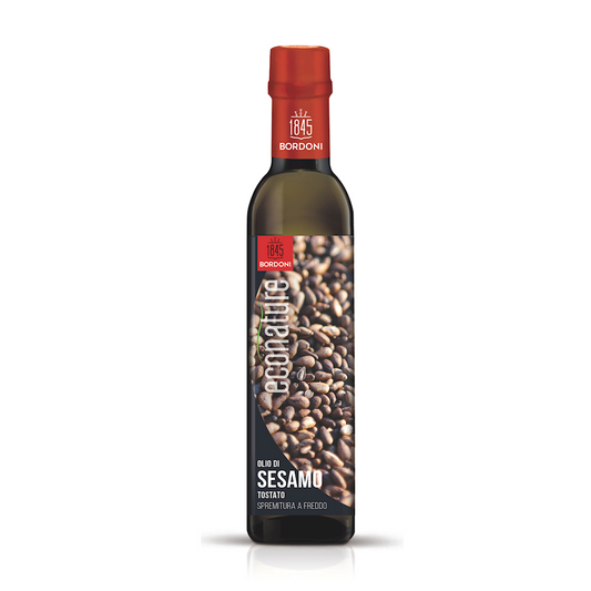 Olej Sezamowy (Z Prażonych Nasion) Tłoczony Na Zimno BIO 250 ml