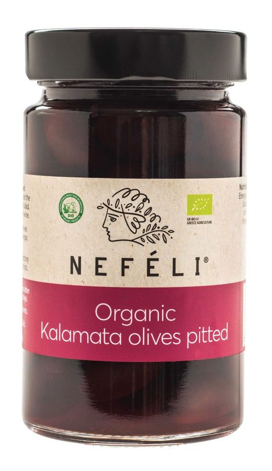 Oliwki Czarne Kalamata Bez Pestek w Zalewie BIO 295 g () (2 szt x 160 g)