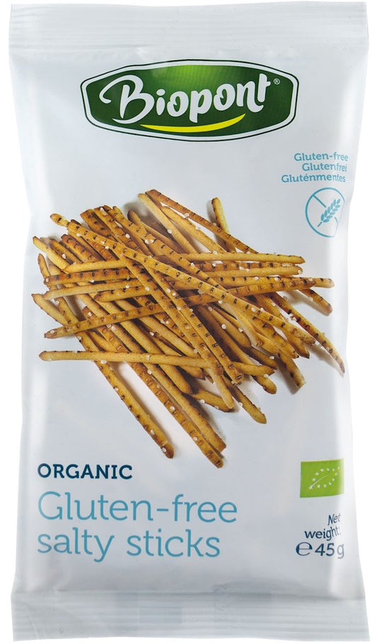Paluszki Solone Bezglutenowe BIO (5 szt x 45 g)