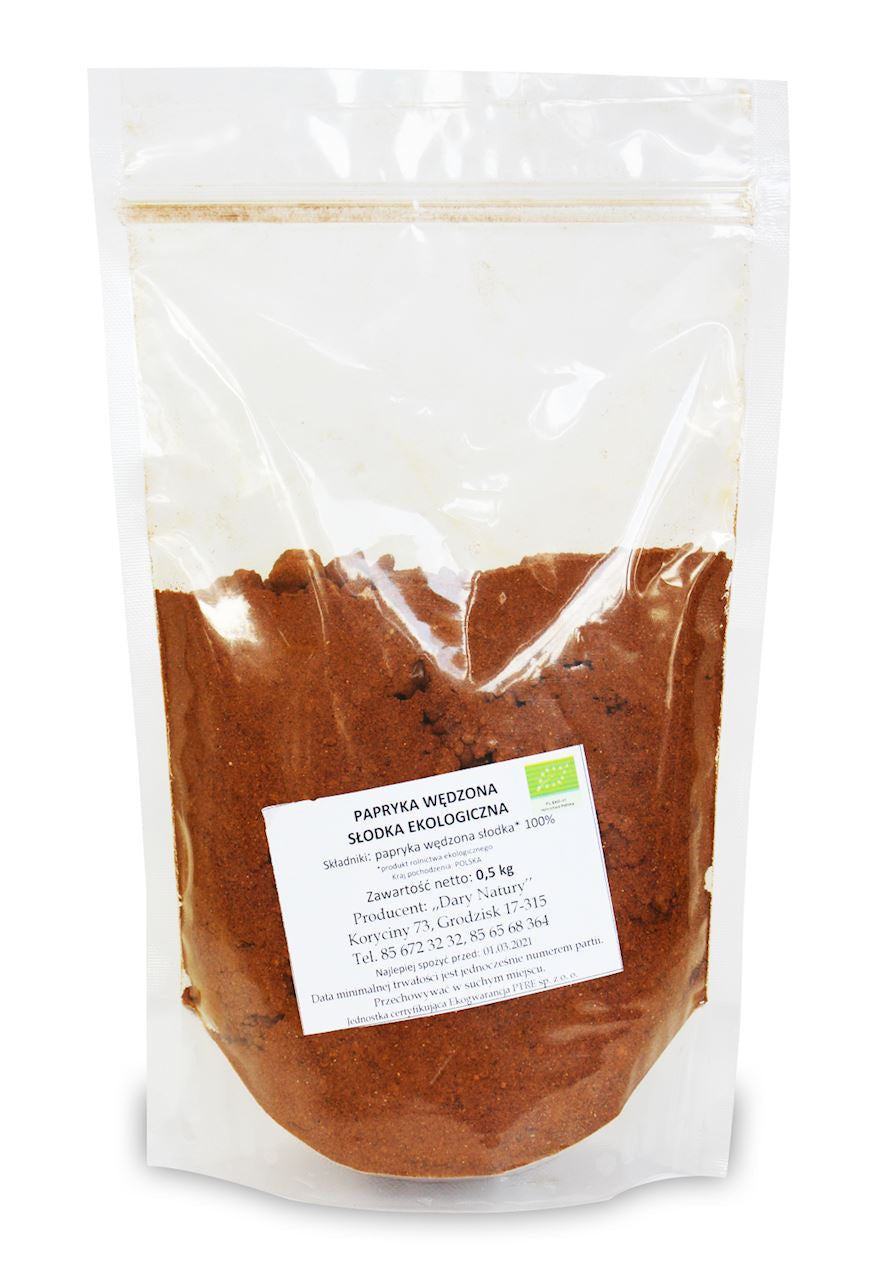 Papryka Słodka Wędzona BIO 500 g