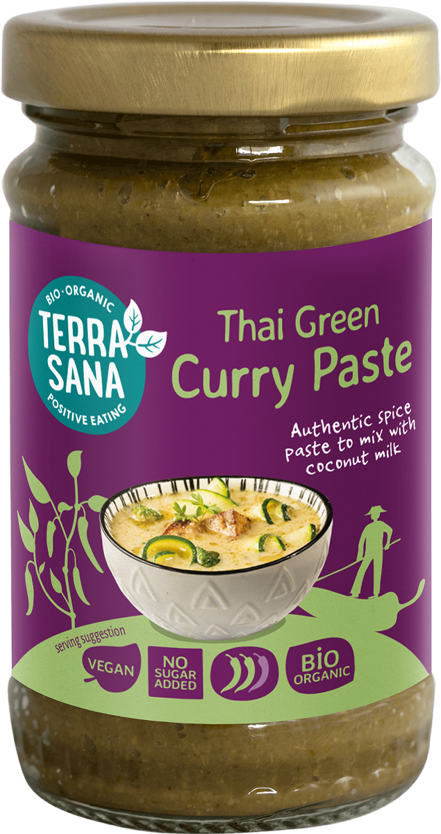 Pasta Tajska Zielone Curry BIO (2 szt x 120 g)