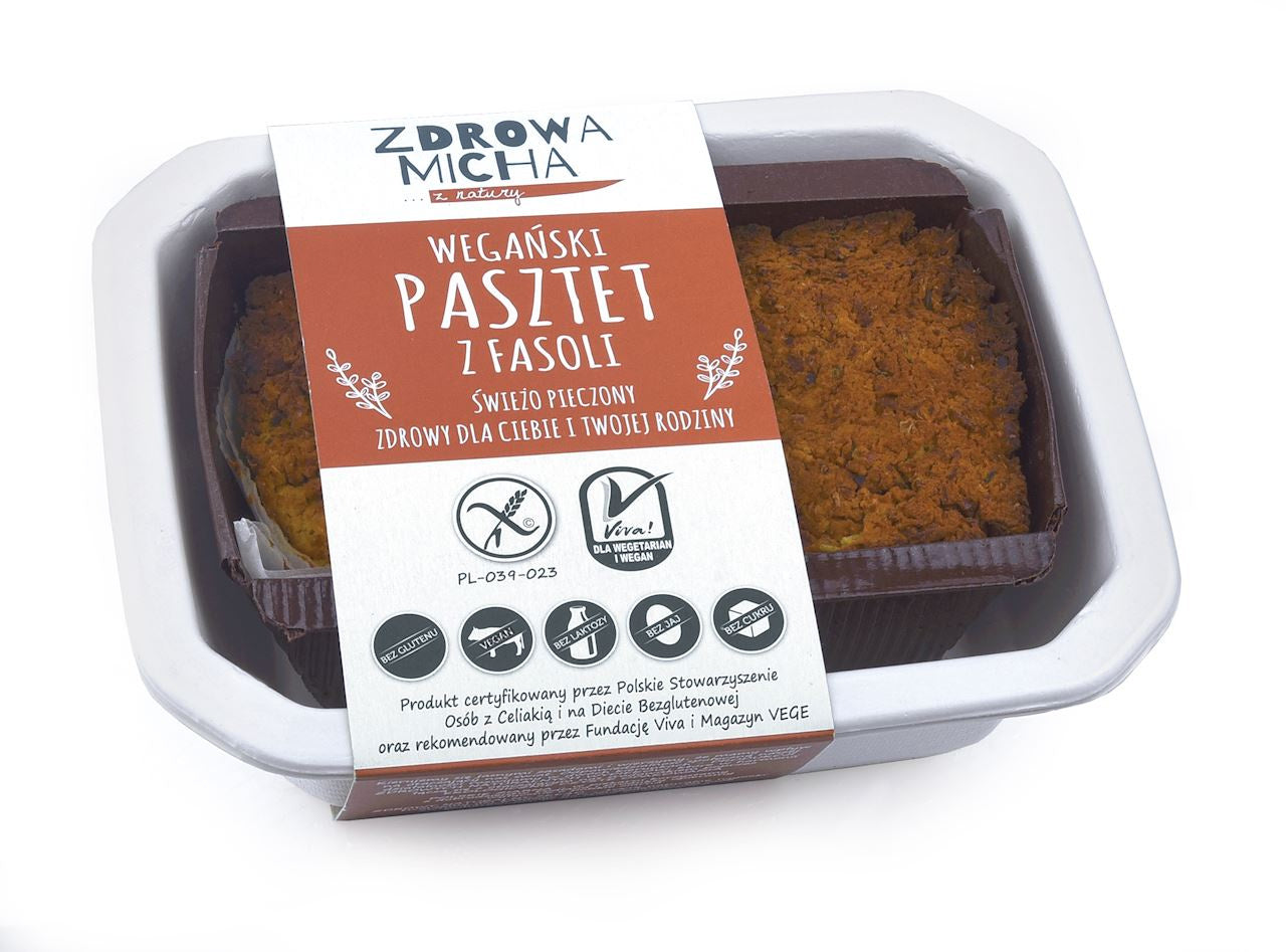 Pasztet Wegański z Fasoli Bezglutenowy 200 g