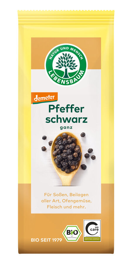 Pieprz Czarny Ziarnisty Demeter BIO (2 szt x 50 g)