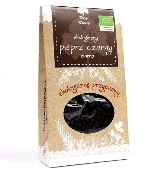 Pieprz Czarny Ziarno BIO (2 szt x 50 g)