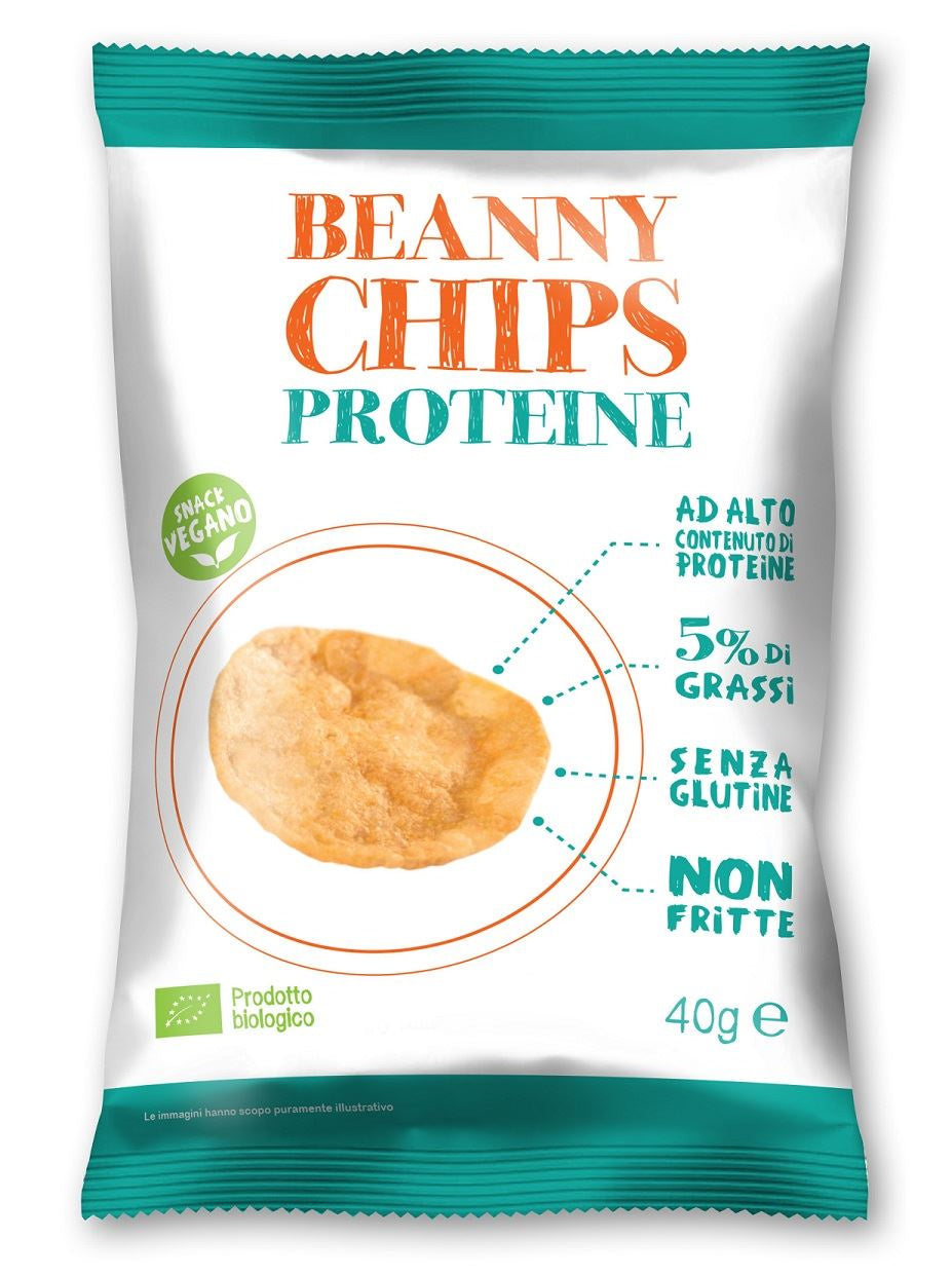 Prażynki Proteinowe z Soczewicy Bezglutenowe BIO (4 szt x 40 g)