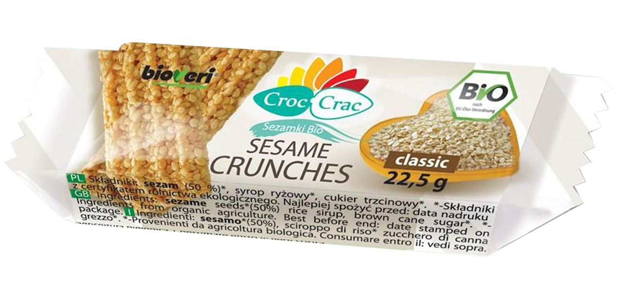 Sezamki Classic BIO 22,5 g - Croc (32 szt x 23 g)