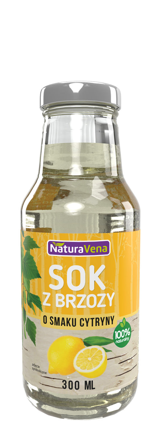 Sok z Brzozy z Cytryną (6 szt x 330 ml)
