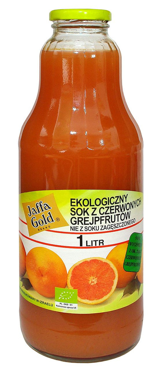 Sok z Czerwonych Grejpfrutów Nfc BIO 1 l