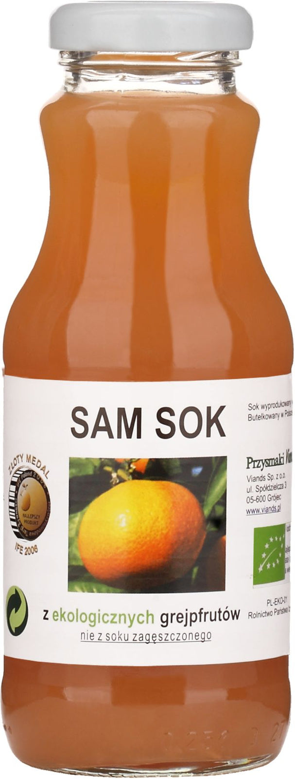 Sok z Czerwonych Grejpfrutów Nfc BIO (3 szt x 250 ml)