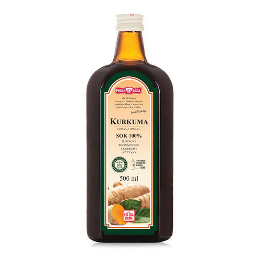 Sok z Kurkumy Nfc 500 ml Polska Róża