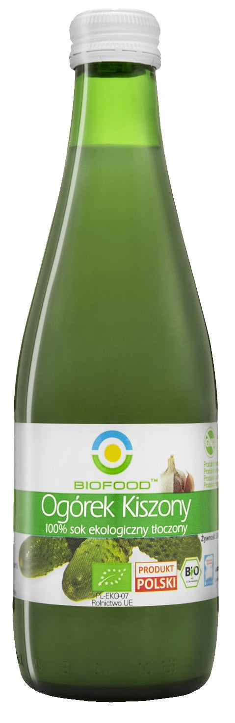 Sok z Ogórka Kiszonego Nfc Bezglutenowy BIO (6 szt x 300 ml)