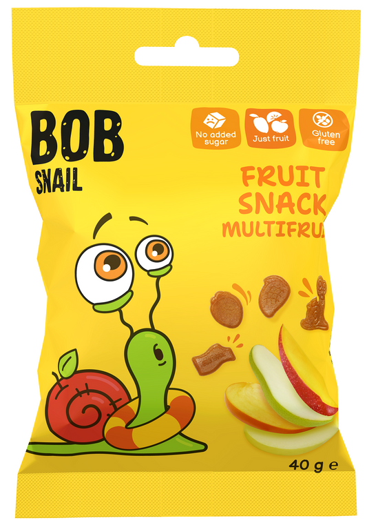 Żelki Wieloowocowe Bez Żelatyny Bezglutenowe (4 szt x 40 g)