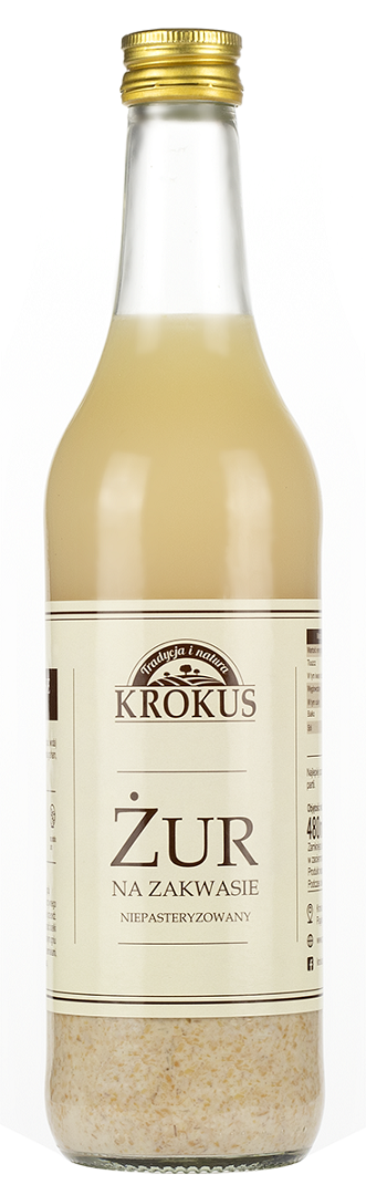 Żur Na Zakwasie Niepasteryzowany (3 szt x 500 ml)