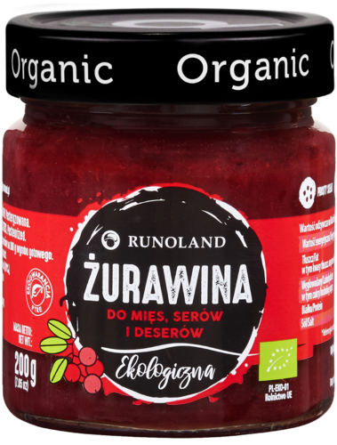 Żurawina Do Mięs, Serów i Deserów BIO (2 szt x 200 g)